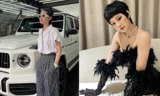 Khối tài sản đáng nể của Hiền Hồ ở tuổi 24: Hàng hiệu dát đầy người, xế hộp 11 tỷ