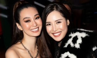 Hai mỹ nhân từng được Trường Giang tán dạo thân thiết bên nhau