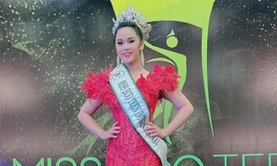Bella Vũ đăng quang Miss Eco Teen International 2021