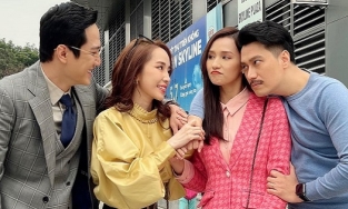 Quỳnh Nga nên duyên với chồng cũ Thu Quỳnh trong phim mới đóng cùng với Việt Anh