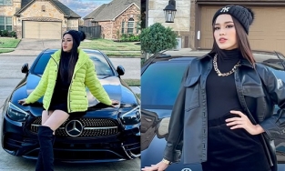 Rời Miss World, Hoa hậu Đỗ Thị Hà hết ngoan hiền khi đến Mỹ dạo phố