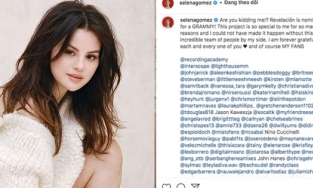 Sao hạng S Việt 'quên' credit, còn sao hạng S Hollywood như Selena Gomez thì tag tên ekip dài như sớ