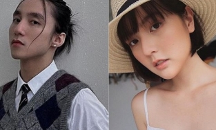 Hải Tú không chỉ ăn mặc 'Sơn Tùng hoá' mà cách viết caption cũng giống như thể được Chủ tịch viết hộ