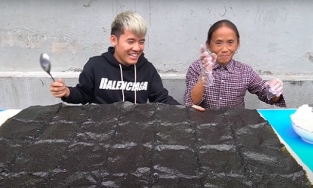 Tái xuất với món Kimpap 'siêu to khổng lồ', Bà Tân Vlog khiến dân tình 'quay xe'