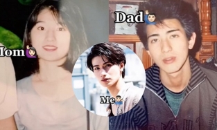 Nam thanh niên điển trai như nam thần, nhìn bố ảnh bố mẹ dân mạng biết ngay lý do