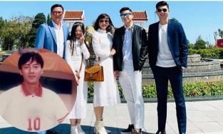 'Nam thần sân cỏ' Lê Huỳnh Đức viên mãn bên vợ đẹp, con ngoan ở tuổi U50