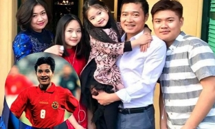 Cuộc sống bình yên của danh thủ Hồng Sơn sau thời hoàng kim: 1 vợ 3 con, ái nữ là mẫu nhí nổi tiếng