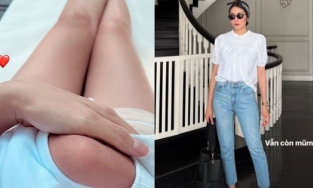 Tăng Thanh Hà khoe ảnh nhóc tỳ thứ ba, nhưng chi tiết nuột này chiếm sóng của con