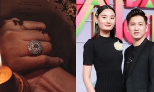 Kỷ niệm 7 năm cưới, Lê Thúy khoe nhẫn kim cương kèm lời ngọt ngào gửi Đỗ An