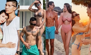 4 cặp đôi Vbiz chồng đẹp vợ cũng đẹp: Tóc Tiên - Hoàng Touliver và Hồ Ngọc Hà - Kim Lý dẫn đầu