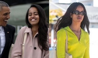 Con gái cựu Tổng thống Mỹ Obama ngày càng nổi loạn, phì phèo thuốc lá giữa phố