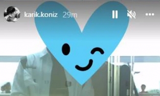 Karik công khai loạt ảnh thân mật bên gái lạ đầu năm mới