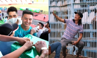 Quang Hải dự sự kiện cùng Hoài Linh hút 10.000 khán giả, quyên góp được gần 1 tỷ từ thiện