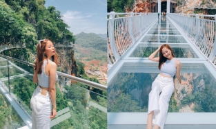 Cầu kính Bạch Long ở Mộc Châu lập kỷ lục Guiness cầu kính đi bộ dài nhất thế giới với 632m