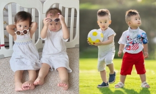 Tên thật cặp song sinh nhà Hà Hồ là gì? Khám phá tên thật của con sao Việt