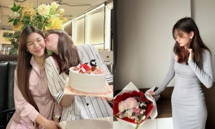 Em gái Đặng Văn Lâm đón tuổi 15 ở Việt Nam, dáng đẹp như 'chị dâu' Yến Xuân