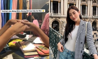 Lương Thùy Linh từng “trải bài” đúng đêm chung kết HH đoán cơ hội bản thân