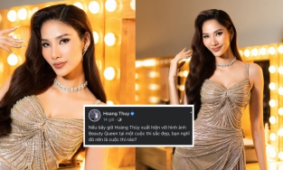 Hoàng Thùy thông báo sẽ trở lại làm Beauty Queen tại một cuộc thi sắc đẹp