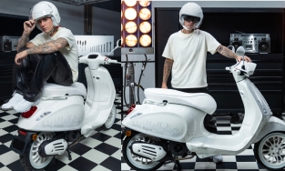 Xe Vespa do Justin Bieber thiết kế dự kiến giá trăm triệu, quà tặng kèm còn hấp dẫn hơn xe?