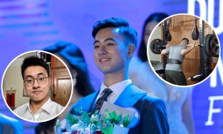 Quá khứ bất ngờ của Nam vương Ngoại thương 2022: Tự ti, ngoại hình rất khác hiện tại