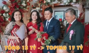  Mẹ vợ trao quà cưới 30 tỷ nhưng thái độ 'không cảm xúc' của con rể là tâm điểm chú ý