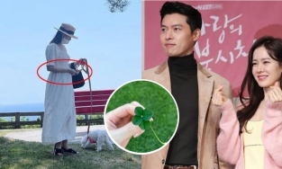 Fan đoán Son Ye Jin mang thai đôi với Huyn Bin dựa vào 2 bức ảnh ẩn ý