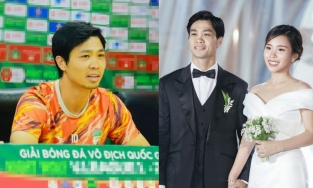 Sau 2 năm lấy vợ con nhà giàu, Công Phượng xuống sắc như ông chú U40