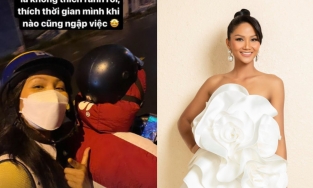 H'Hen Niê bịt kín mít đi xe ôm vẫn bị nhận ra nhờ chi tiết đặc biệt, tâm sự hết cả quãng đường