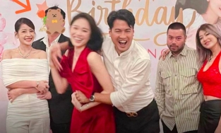 Chi Pu và thiếu gia nghìn tỷ ôm eo tình tứ trong tiệc sinh nhật Linh Rin - Phillip Nguyễn