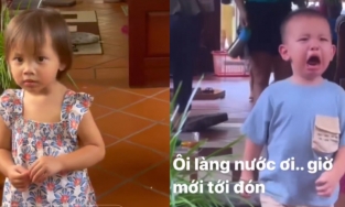 Leon mếu máo, Lisa ngơ ngác tìm người thân vì tưởng bị mẹ Hà bỏ rơi ở lớp