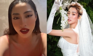 Lương Thuỳ Linh xác nhận làm phù dâu bê tráp cho cả Phương Nga và Đỗ Mỹ Linh