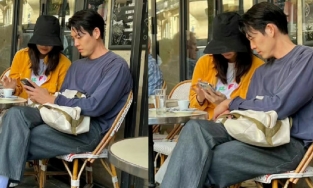 Hẹn hò Shin Min Ah ở Paris, Kim Woo Bin bị chê xuống sắc