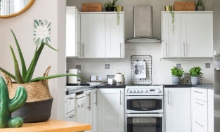 6 ý tưởng để phòng bếp màu trắng không còn đơn điệu