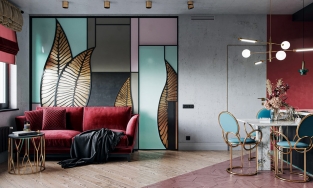 Căn hộ 58m² mang phong cách Art deco đẹp như một bức tranh thời thượng