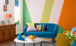 Xu hướng color block cho tường nhà để căn nhà mới tinh và thật cá tính