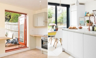 Màn cải tạo phòng bếp gây ngỡ ngàng bởi sự “lột xác” vô cùng ngoạn mục