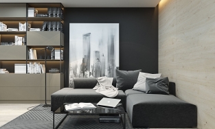 Căn hộ 40m² với các gam màu đơn sắc nhưng toát lên thần thái 'sang chảnh'