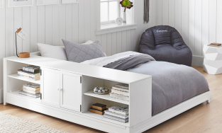 5 mẫu giường ngủ tích hợp không gian lưu trữ bất ngờ và tiện ích