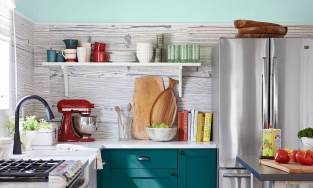 10 phòng bếp nhỏ cực đẹp chứng minh 'diện tích chỉ là con số'