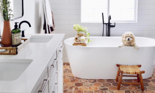 Tìm hiểu 4 loại gạch lát phòng tắm có khả năng chống trơn trượt