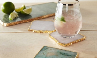 Bộ sưu tập 15 mẫu lót cốc siêu đẹp cho phòng khách thêm sang chảnh