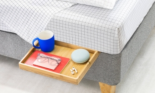 BedShelfie - Phụ kiện lưu trữ thông minh cho chiếc giường thêm tiện ích
