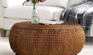 10 thiết kế nội thất phòng khách từ chất liệu lục bình mộc mạc mà lôi cuốn