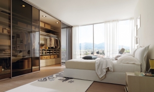 Những thiết kế tủ quần áo trong phòng ngủ vừa gọn gàng, vừa thời trang