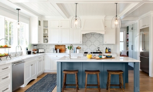 Đảo bếp - không gian đa năng vạn bà nội trợ ước ao trong phòng bếp