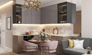 Căn hộ 55m² với gam màu trung tính cùng nội thất trang nhã, 'đẹp từng cen-ti-mét'