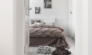 Mẹo phong thủy giúp bạn xử lý giường ngủ nằm đối diện cửa ra vào