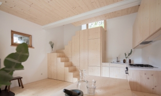 9 thiết kế cầu thang đa chức năng cho không gian thêm tiện ích