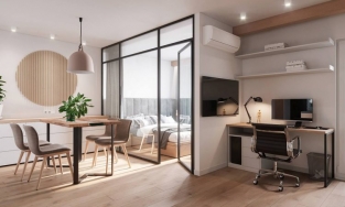 Thăm căn hộ 42m² tươi sáng, gọn gàng của cô nàng freelancer độc thân