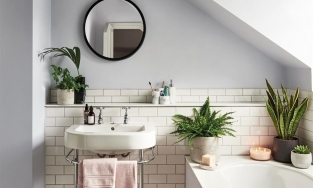 'Bỏ túi' 5 ý tưởng nhỏ nhưng có võ giúp cơi nới phòng tắm chật hẹp